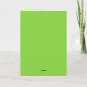 Carte de la Saint-Patrick Pot O' Happiness (Dos)