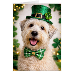 Carte de la Saint-Patrick pour le Terrier à Poil S