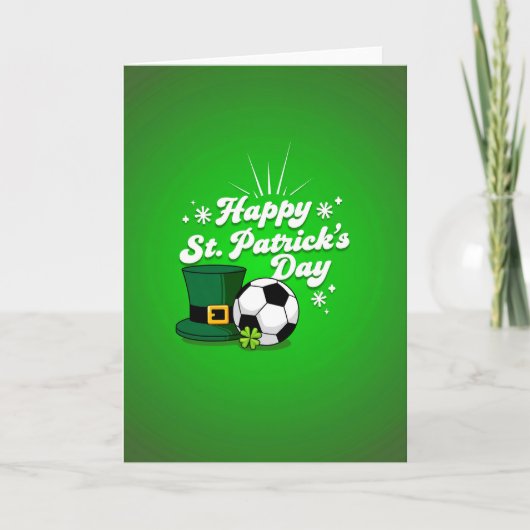Carte de la Saint-Patrick pour s'amuser (Devant)
