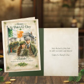 Carte de la Saint-Patrick | Pub Irlandais Vintage