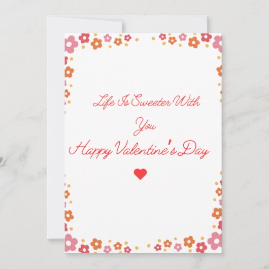 Carte de la Saint-Valentin (Devant)