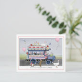 Carte de la Saint-Valentin (Debout devant)