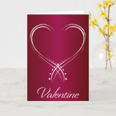 Carte de la Saint-Valentin (Fleur jaune)