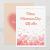 Carte de la Saint-Valentin  (Devant / Derrière)