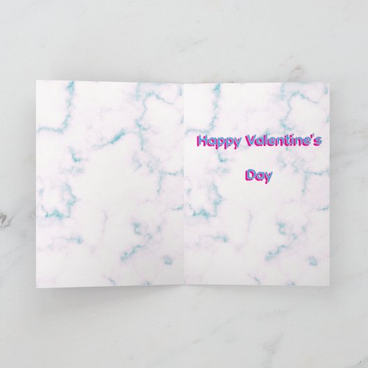 Carte de la Saint-Valentin (Intérieur)