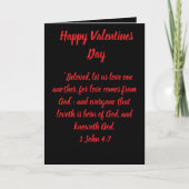 carte de la Saint-Valentin  (Devant)