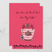 Carte de la Saint-Valentin (Devant / Derrière)