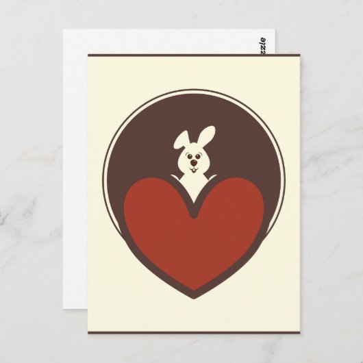 Carte de la Saint-Valentin (Devant / Derrière)