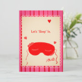 Carte de la Saint-Valentin (Debout devant)