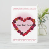 carte de la Saint-Valentin (Debout devant)