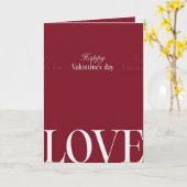 Carte de la Saint-Valentin (Fleur jaune)