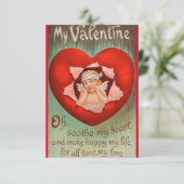 Carte de la Saint-Valentin (Debout devant)