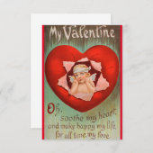 Carte de la Saint-Valentin (Devant / Derrière)