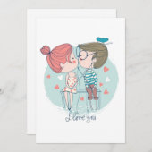 Carte de la Saint-Valentin (Devant / Derrière)