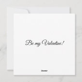 Carte de la Saint-Valentin (Dos)