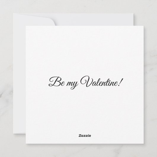 Carte de la Saint-Valentin (Dos)