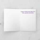 Carte de la Saint-Valentin (Intérieur)