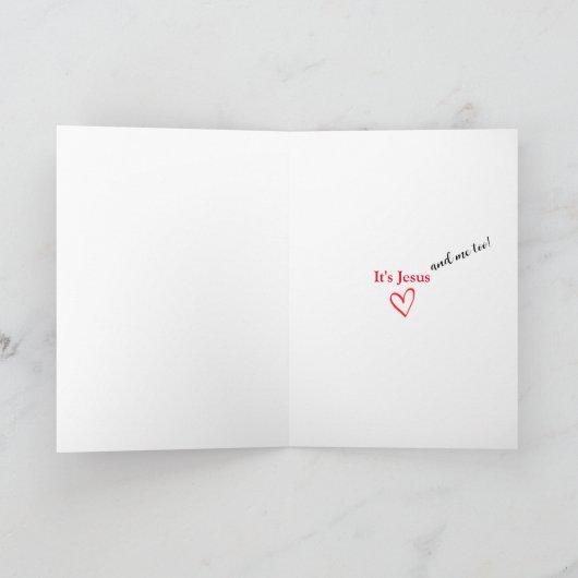 Carte de la Saint-Valentin (Intérieur)