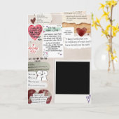 Carte de la Saint-Valentin (Fleur jaune)