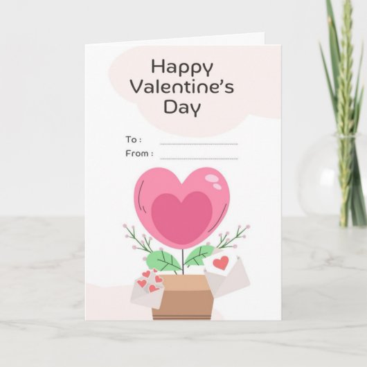 Carte de la Saint-Valentin (Devant)