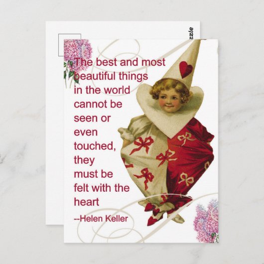 Carte de la Saint-Valentin (Devant / Derrière)