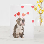 Carte de la Saint-Valentin (Fleur jaune)