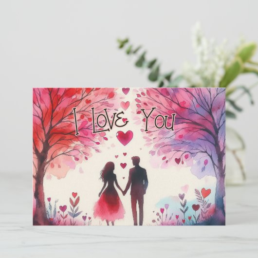 Carte de la Saint-Valentin 02 (Debout devant)