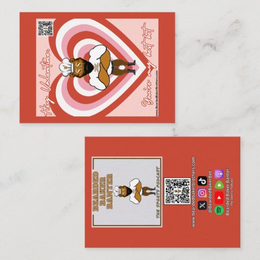 Carte de la Saint-Valentin #5 (Devant / Derrière)