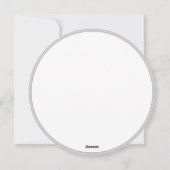 Carte de la Saint-Valentin à roue dentée rouge Ste (Dos)