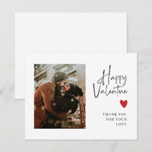 Carte de la Saint-Valentin amour écrit à la main p