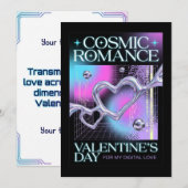 Carte de la Saint-Valentin Amour Numérique Romance (Devant / Derrière)
