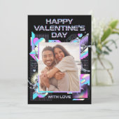 Carte de la Saint-Valentin Amour Numérique Romance (Debout devant)