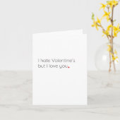 Carte de la Saint Valentin amusante (Fleur jaune)