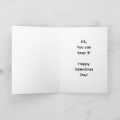 Carte de la Saint-Valentin/anniversaire "Vous avez (Intérieur)