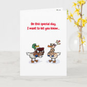 Carte de la Saint-Valentin aquarelle mignonne Cana (Fleur jaune)