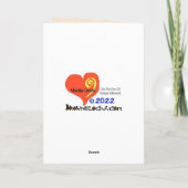 Carte de la Saint-Valentin au café (Dos)