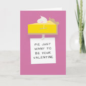 Carte de la Saint-Valentin au citron (Devant)