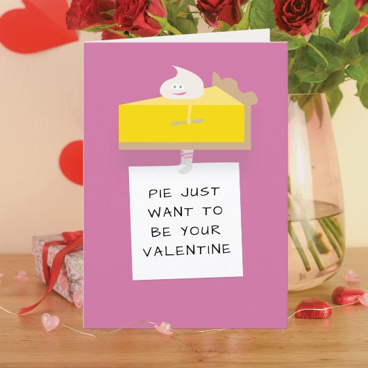 Carte de la Saint-Valentin au citron