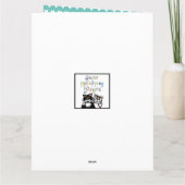 Carte de la Saint Valentin au coeur de l'amour per (Dos)