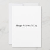 Carte de la Saint-Valentin avec ballons en forme d (Dos)
