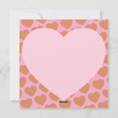 Carte de la Saint-Valentin avec des hamsters s'emb (Dos)