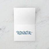 Carte de la Saint-Valentin avec œil de baleine (Intérieur)