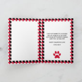 Carte de la Saint-Valentin avec photo personnalisé (Intérieur)