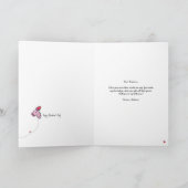 Carte de la Saint-Valentin avec un Axolotl Kawaii  (Intérieur)