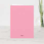 Carte de la Saint-Valentin avec un chat Kawaii mig (Dos)