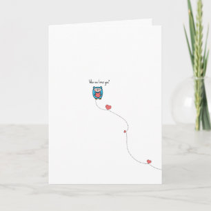Carte de la Saint-Valentin avec un jeu de mots sur