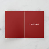 Carte de la Saint-Valentin avec un poème drôle (Intérieur)