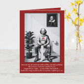 Carte de la Saint-Valentin avec un poème drôle (Fleur jaune)