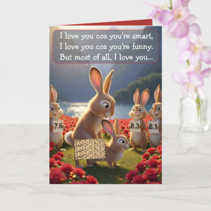 Carte de la Saint-Valentin avec un slogan drôle