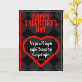 Carte de la Saint-Valentin avec une blague mathéma (Fleur jaune)
